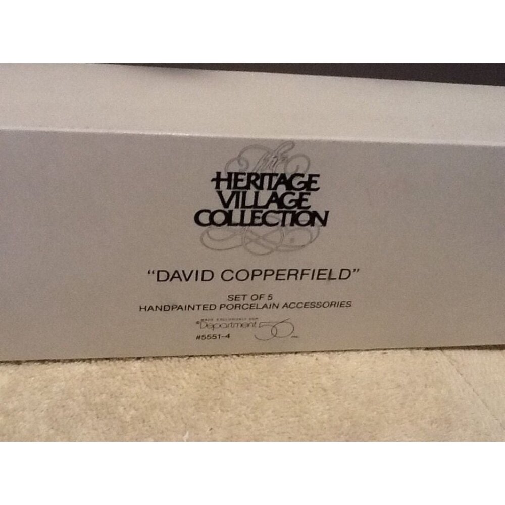 Dept 56 Dickens Village - David Copperfield, Set of 5